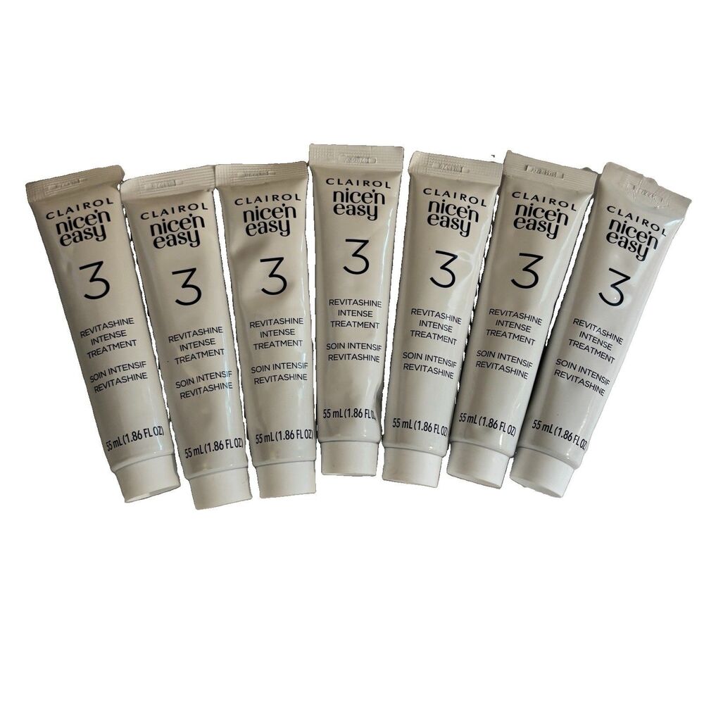 Clairol Nice’N Easy Revitashine Intense Treatment Conditioner step 3 lot of 7